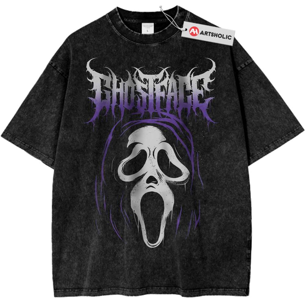 Ghostface Shirt, Scream Shirt, Halloween Shirt, Horror Shirt, Vintage T-Shirt