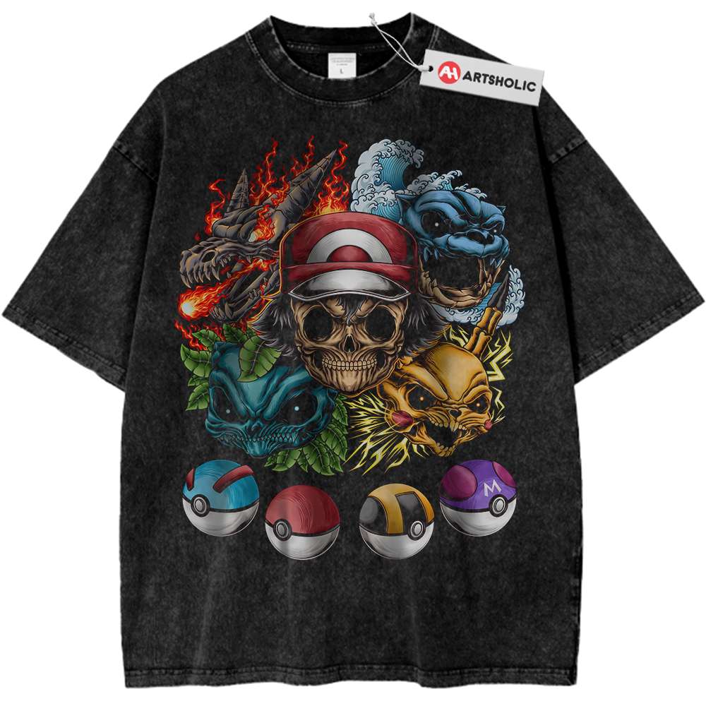 Pokemon Shirt, PKM Shirt, Anime Shirt, Vintage T-Shirt