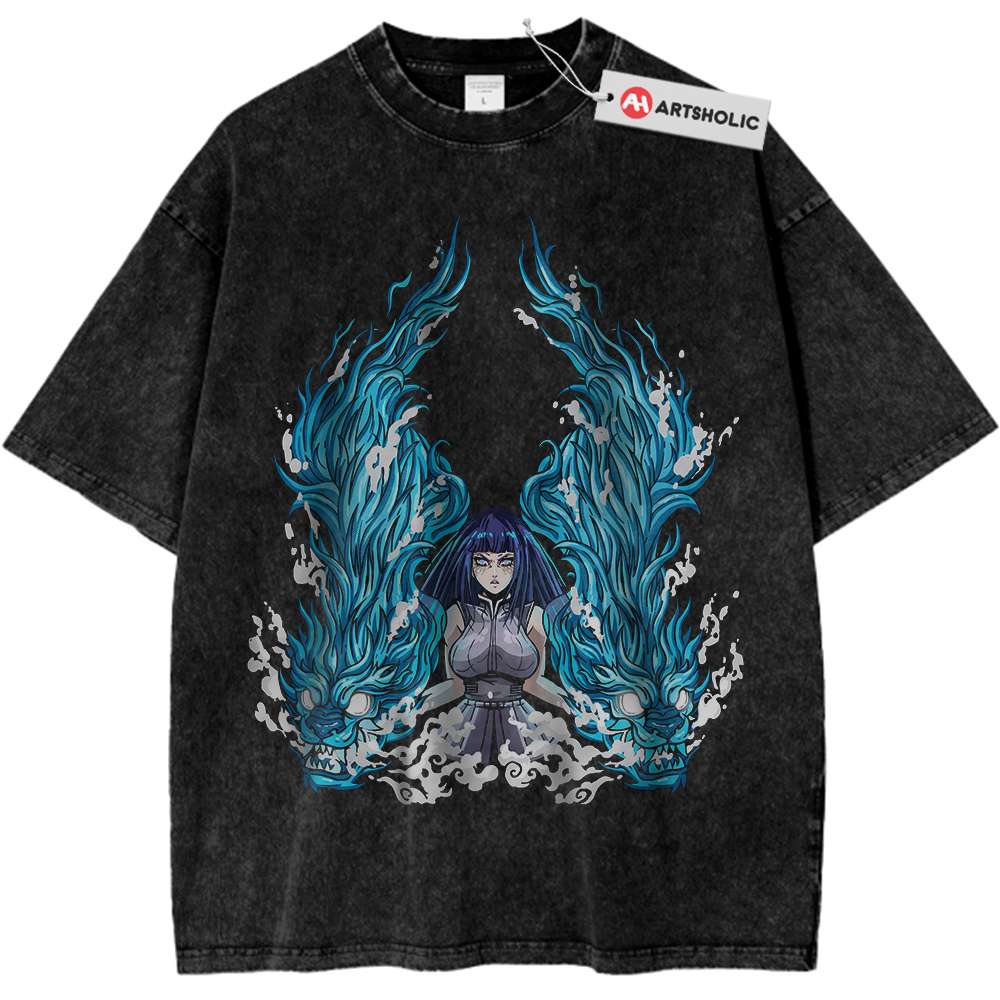 Hinata Hyuga Shirt, Naruto Shirt, Anime Shirt, Vintage T-Shirt