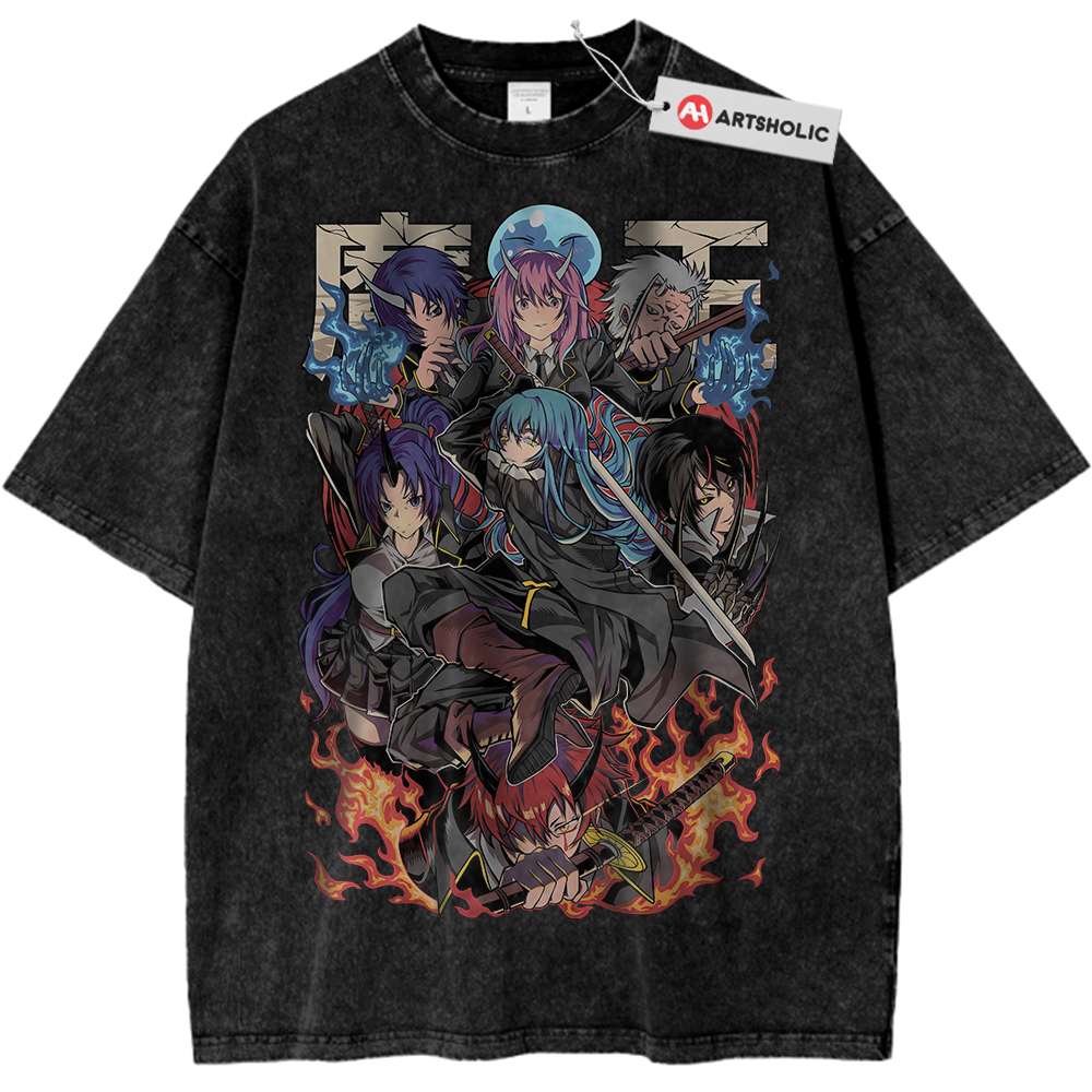 That Time I Got Reincarnated As A Slime Shirt, Anime Shirt, Vintage Tee