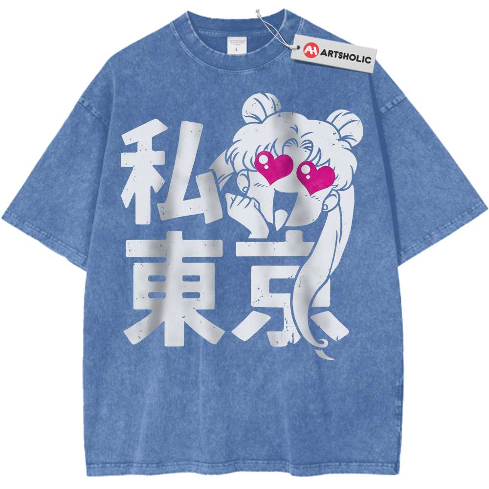 Usagi Tsukino Shirt, Sailor Moon Shirt, Anime Shirt, Vintage Tee