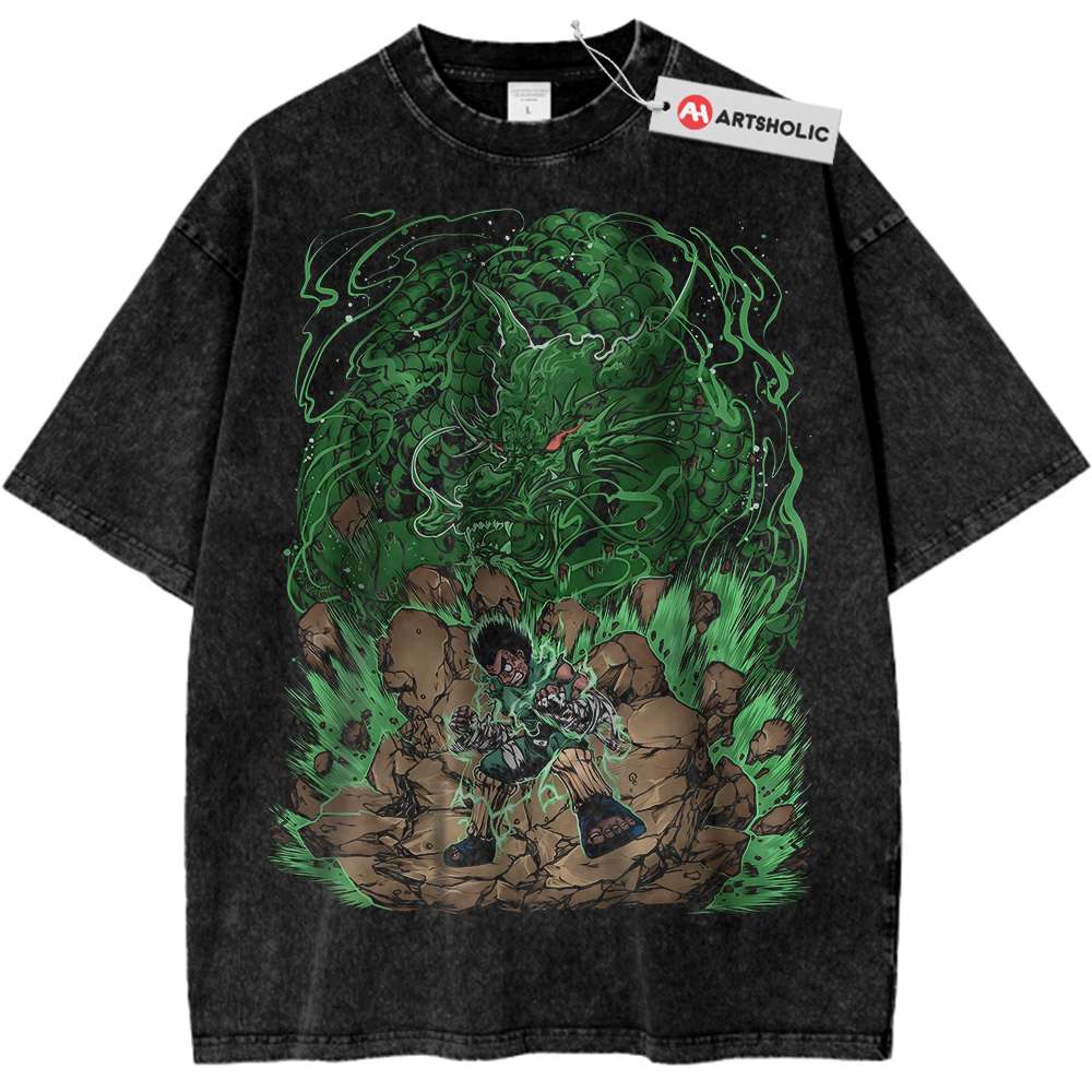 Rock Lee Shirt, Naruto Shirt, Anime Shirt, Vintage Tee