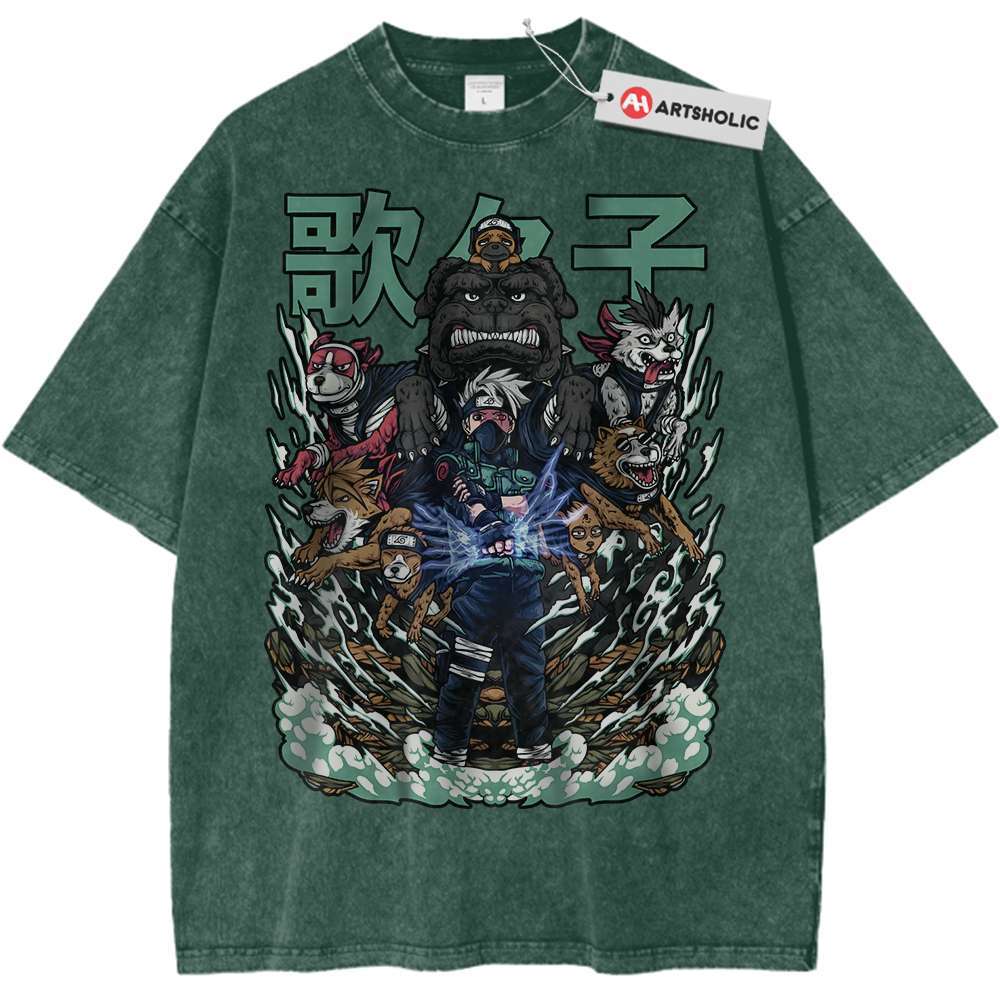 Kakashi Hatake Shirt, Naruto Shirt, Anime Shirt, Vintage Tee