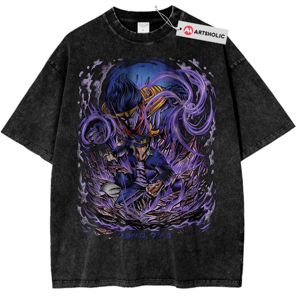 Jotaro Kujo Shirt, JoJo’s Bizarre Adventure Shirt, Anime Shirt, Vintage Tee