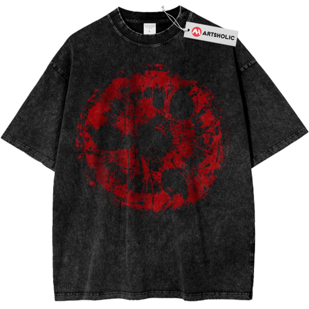 Sharingan Shirt, Naruto Shirt, Anime Shirt, Vintage Tee