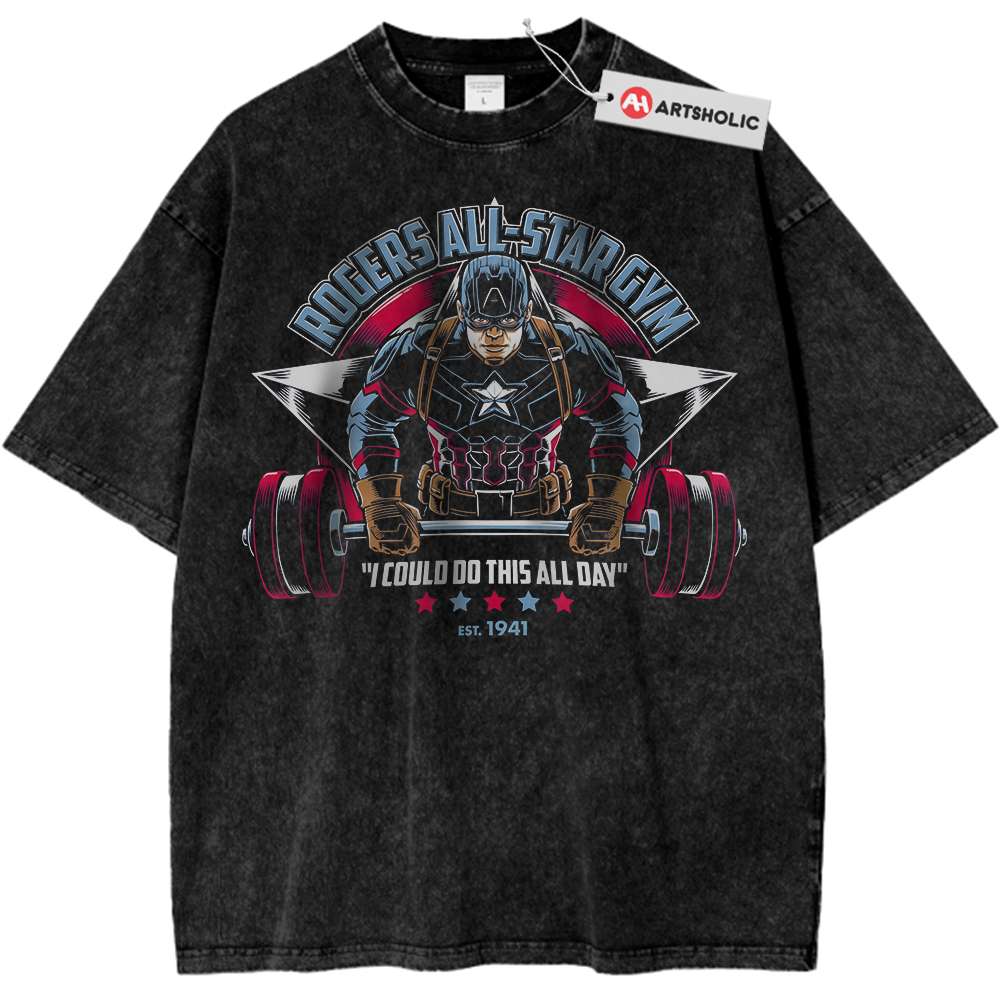 Captain America Shirt, Marvel Comics Shirt, Vintage T-Shirt