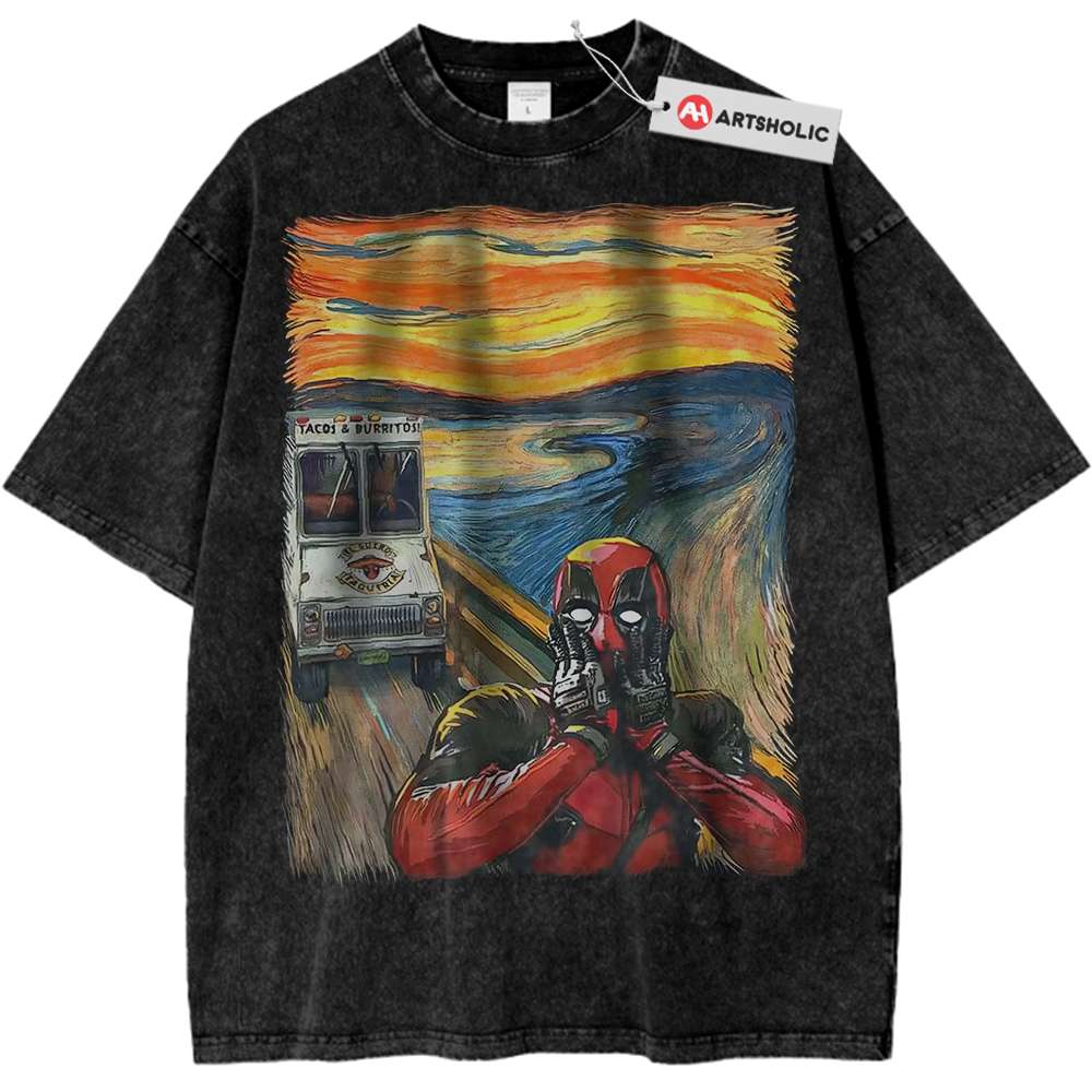 Deadpool Shirt, Marvel Comics Shirt, Vintage T-Shirt
