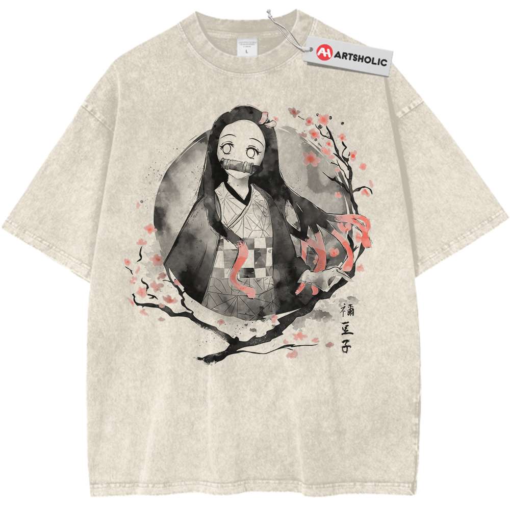 Nezuko Kamado Shirt, Demon Slayer Shirt, Anime Shirt, Vintage Tee