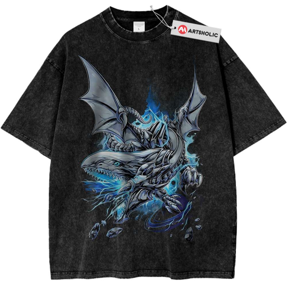 Blue-Eyes White Dragon Shirt, Yugioh Shirt, Anime Shirt, Vintage T-Shirt