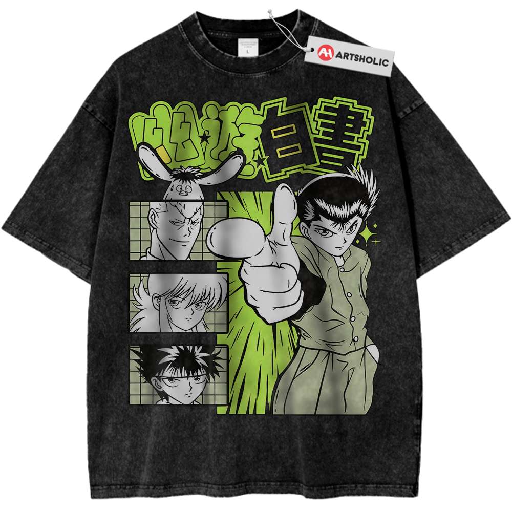 YuYu Hakusho Shirt, Anime Shirt, Vintage T-Shirt
