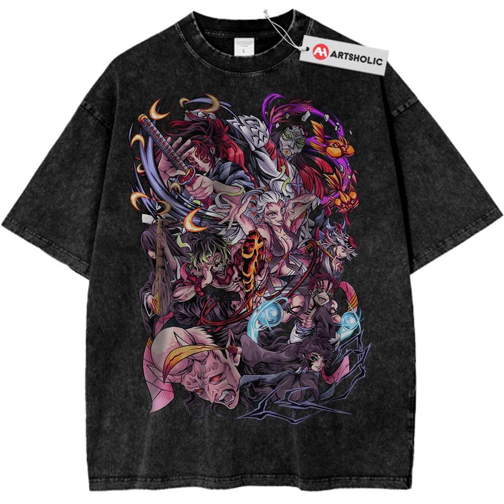 Upper Moons – Demon Slayer Shirt, Anime Shirt, Vintage Tee