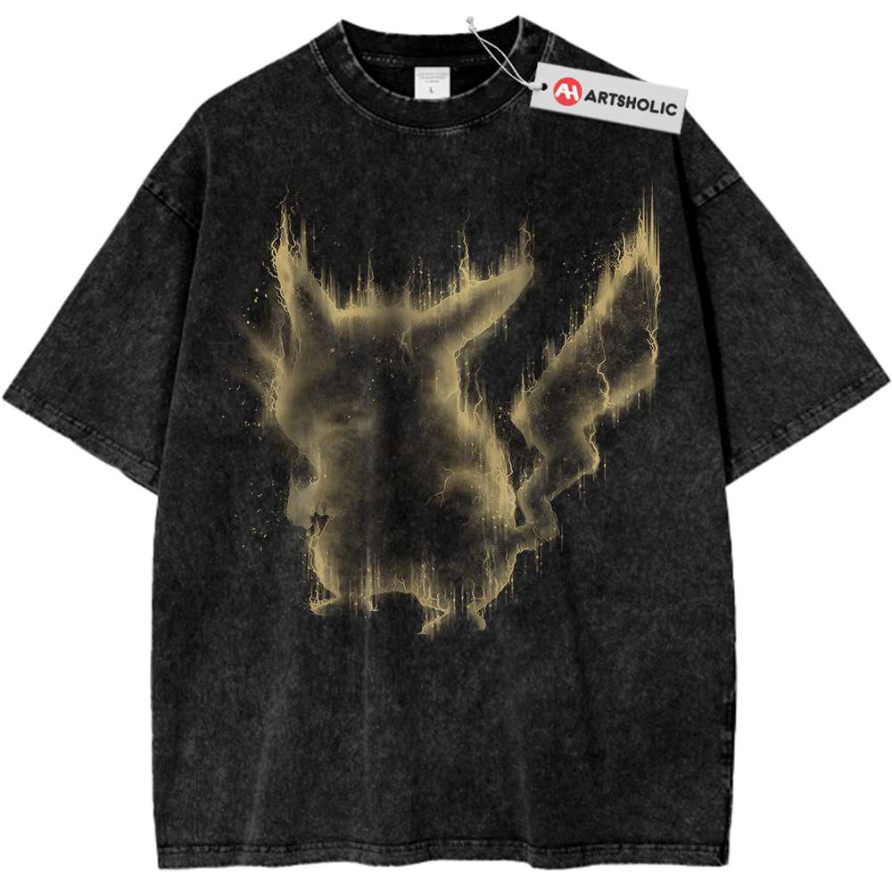 Pikachu Shirt, Pokemon Shirt, PKM Shirt, Anime Shirt, Vintage Tee