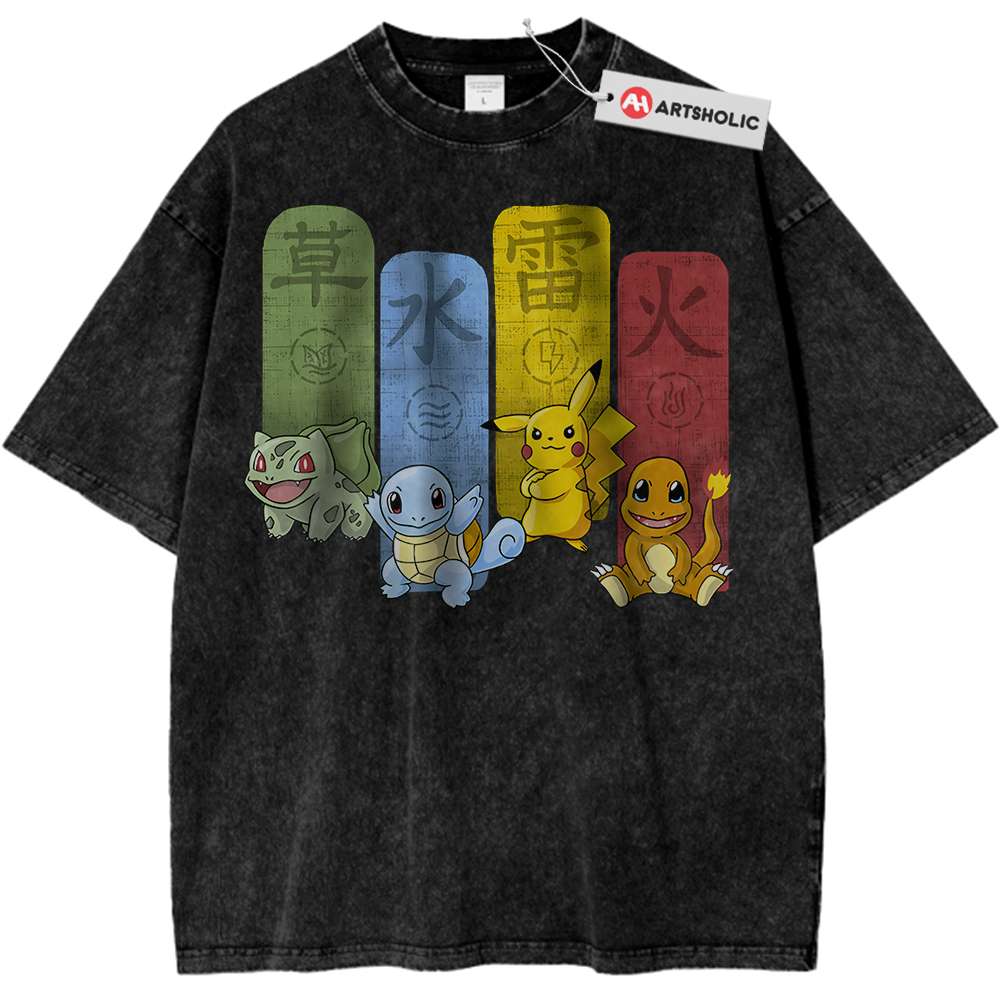 Pokemon Shirt, Anime Shirt, Vintage Tee