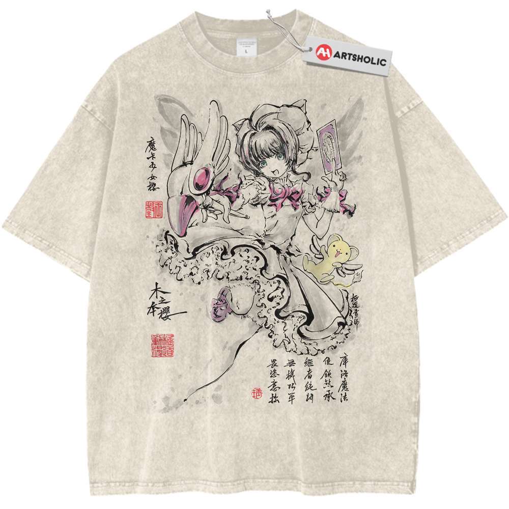 Sakura Kinomoto Shirt, Cardcaptor Sakura Shirt, Anime Shirt, Vintage Tee