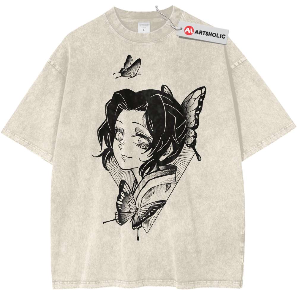 Shinobu Kocho Shirt, Demon Slayer Shirt, Anime Shirt, Vintage Tee