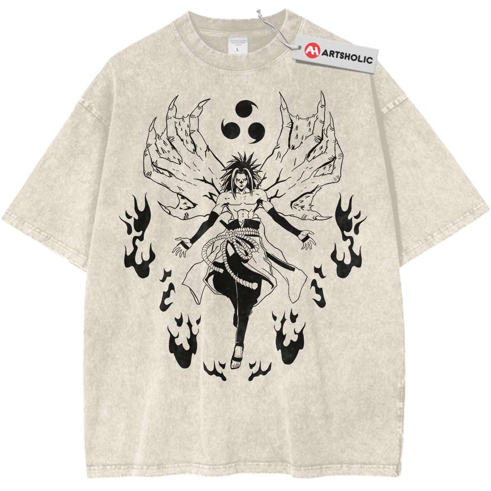 Sasuke Uchiha Shirt, Naruto Shirt, Anime Shirt, Vintage T-Shirt