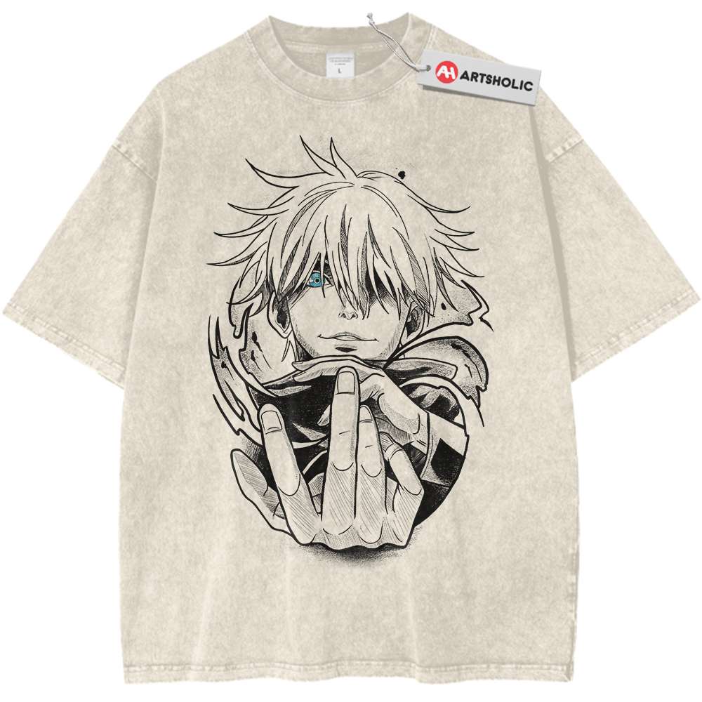 Satoru Gojo Shirt, Jujutsu Kaisen Shirt, Anime Shirt, Vintage Tee