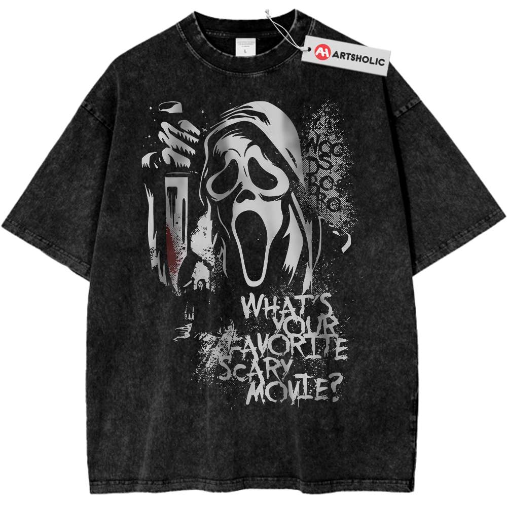 Ghostface Shirt, Scream Shirt, Halloween Shirt, Horror Shirt, Vintage T-Shirt