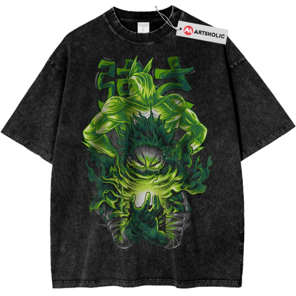 All Might vs Deku – Izuku Midoriya Shirt, MHA Shirt, Anime Shirt, Vintage Tee