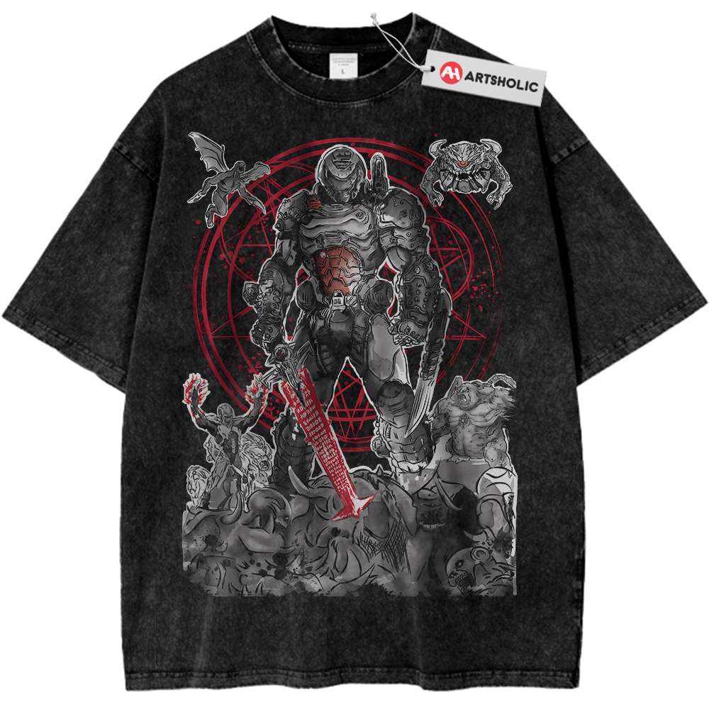 DOOM Eternal Shirt, Game Shirt, Vintage T-Shirt