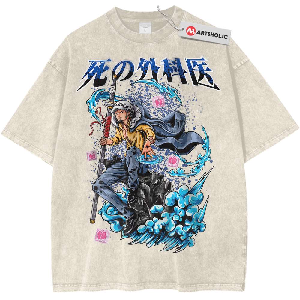 Trafalgar D Water Law Shirt, One Piece Shirt, Anime Shirt, Vintage T-Shirt