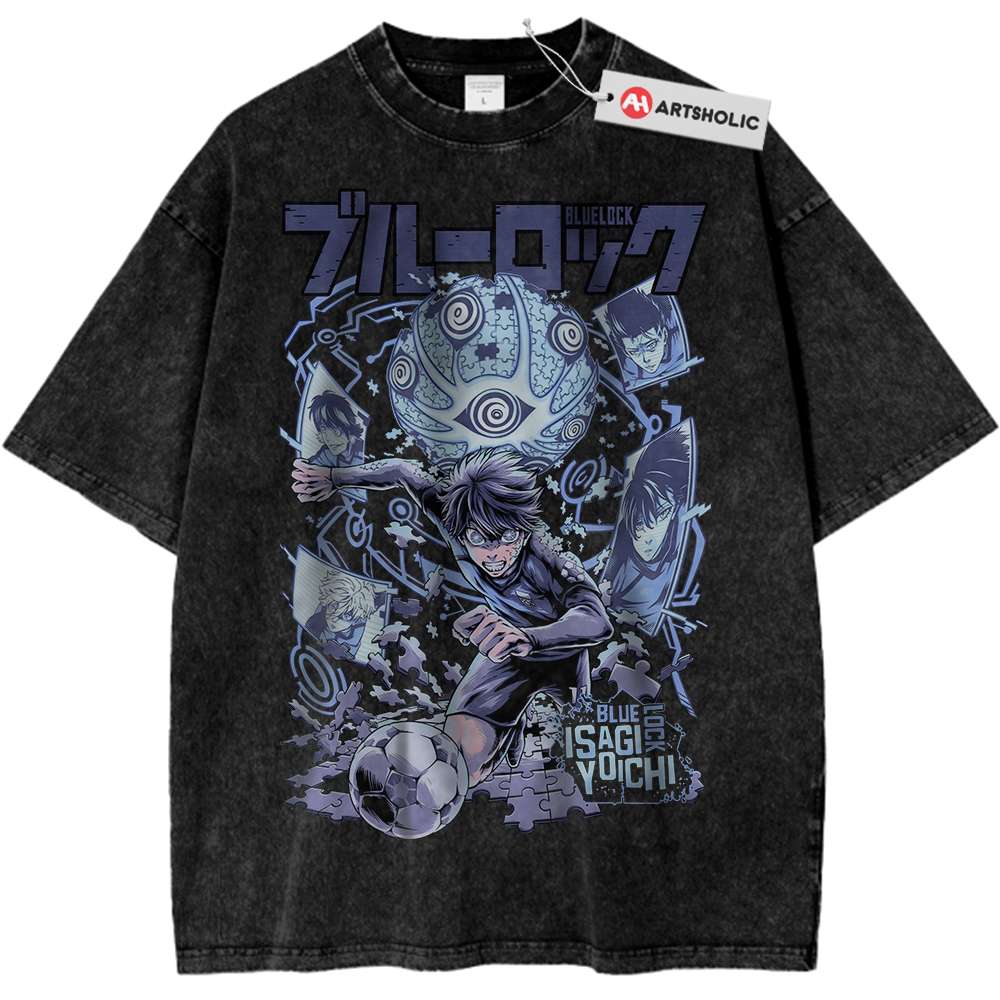 Yoichi Isagi Shirt, Blue Lock Shirt, Anime Shirt, Vintage Tee