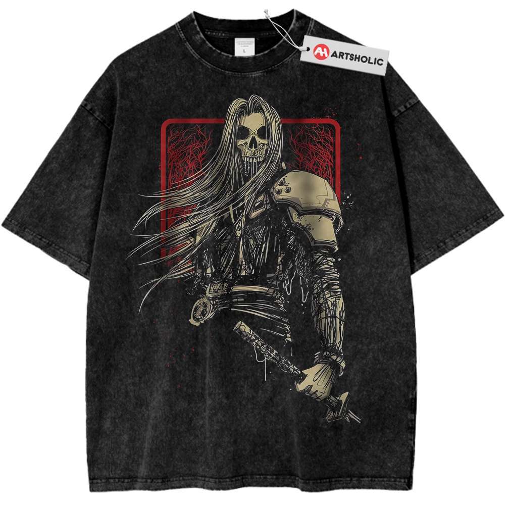 Sephiroth Shirt, Final Fantasy Shirt, Game Shirt, Vintage T-Shirt