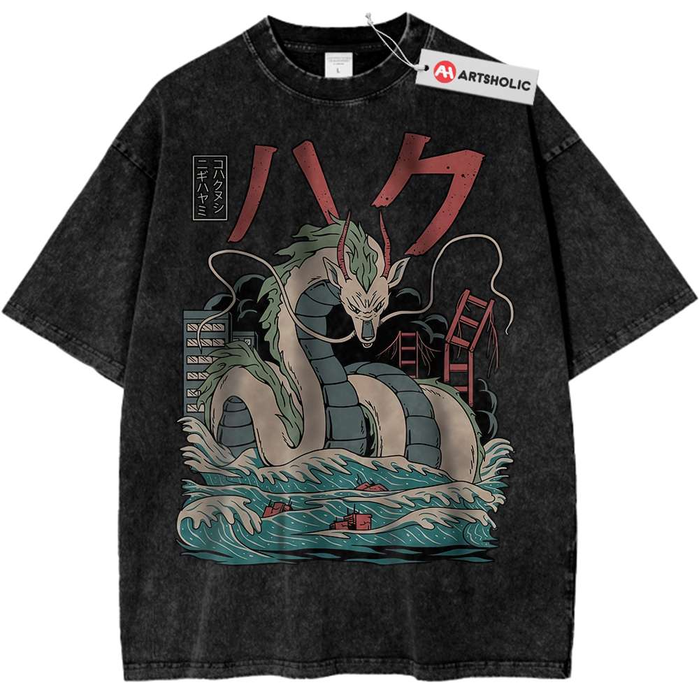 Haku Shirt, Spirited Away Shirt, Studio Ghibli Shirt, Anime Shirt, Vintage Tee
