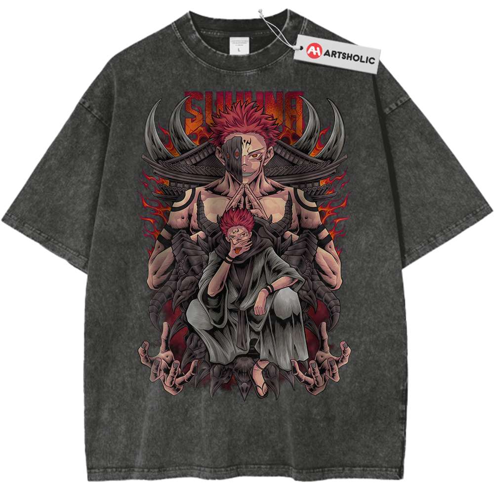 Ryomen Sukuna Shirt, Jujutsu Kaisen Shirt, Anime Shirt, Vintage Tee