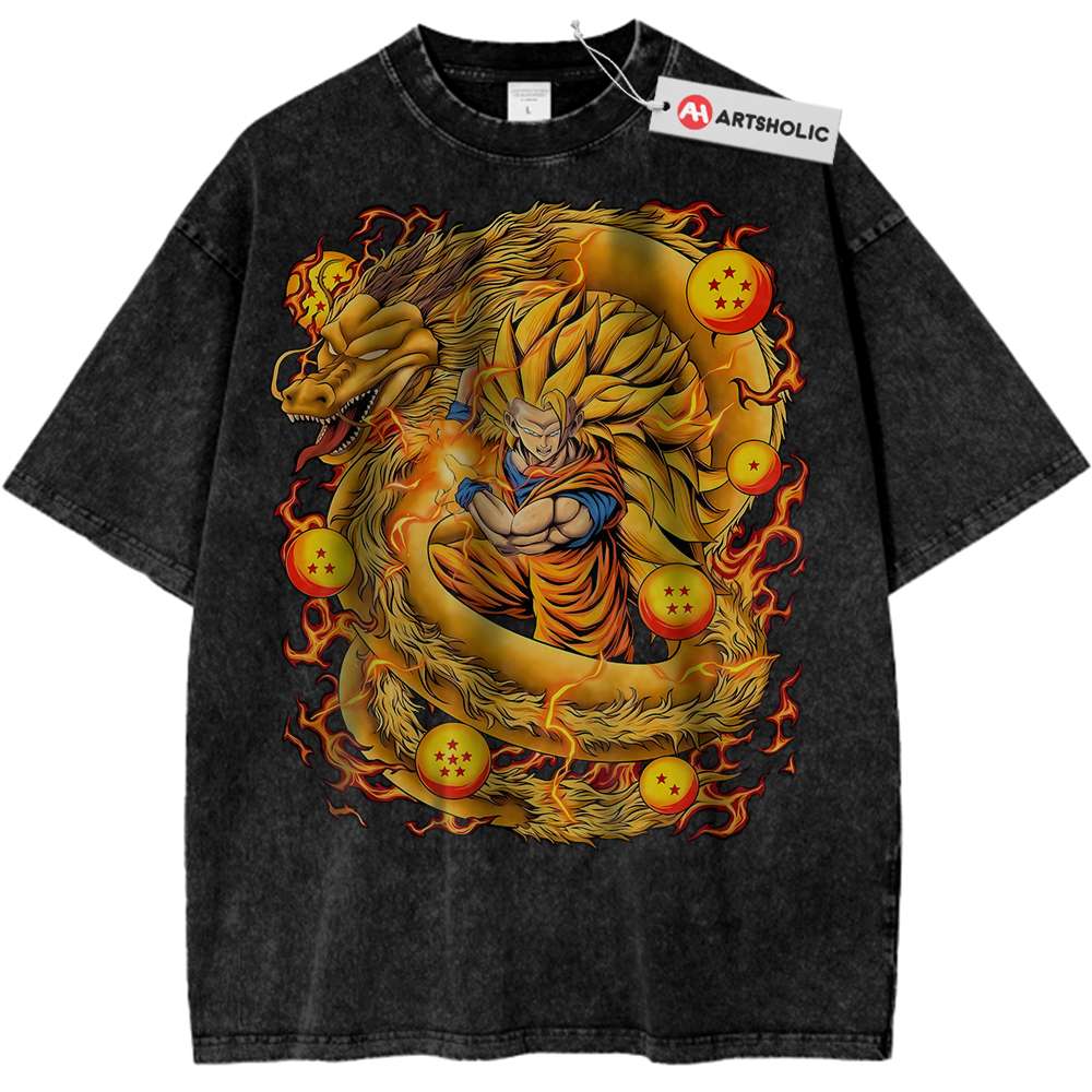 Son Goku Shirt, Dragon Ball Z Shirt, DBZ Shirt, Anime Shirt, Vintage Tee