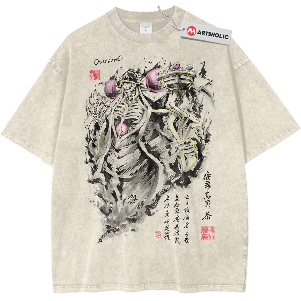 Ainz Ooal Gown Shirt, Overlord Shirt, Anime Shirt, Vintage Tee
