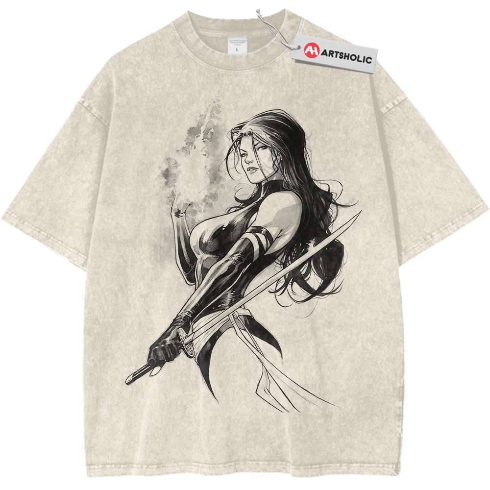 Psylocke Shirt, X-Men Shirt, Marvel Comics Shirt, Vintage T-Shirt