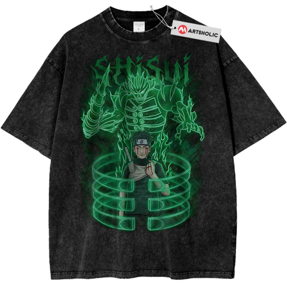 Shisui Uchiha Shirt, Naruto Shirt, Anime Shirt, Vintage T-Shirt