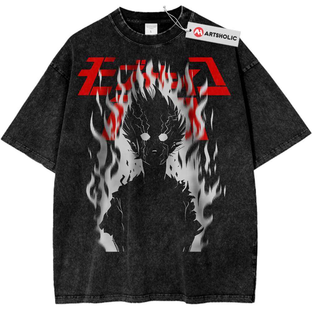 Shigeo Kageyama Shirt, Mob Psycho 100 Shirt, Anime Shirt, Vintage Tee