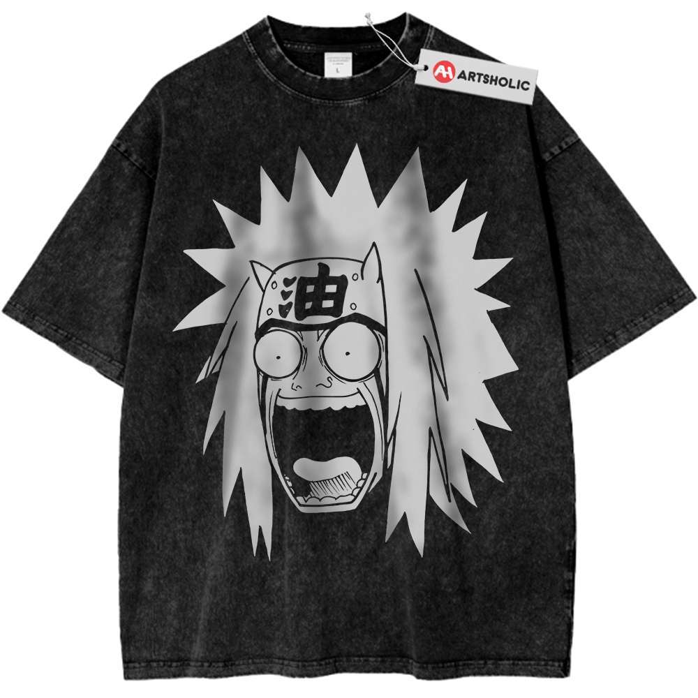 Jiraiya Shirt, Naruto Shirt, Anime Shirt, Vintage Tee