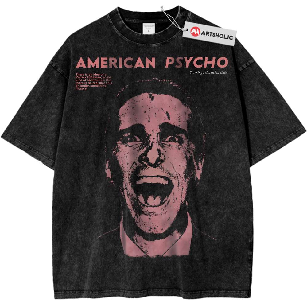 American Psycho Shirt, Halloween Shirt, Horror Shirt, Vintage T-Shirt