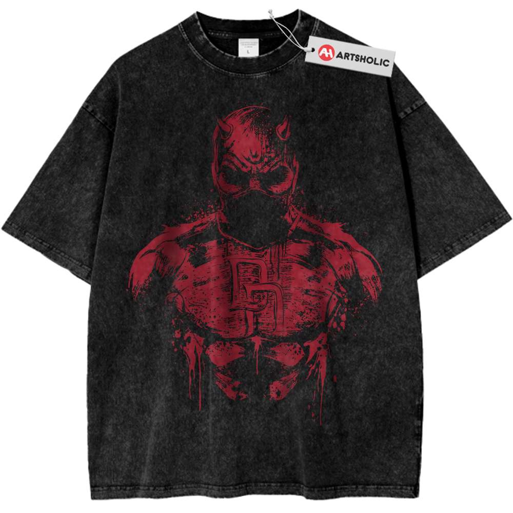 Daredevil Shirt, Marvel Comics Shirt, Vintage Tee