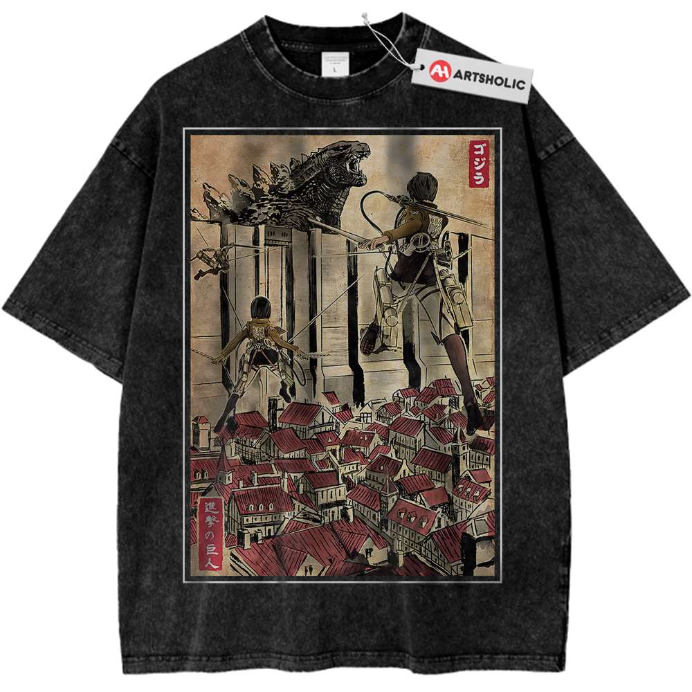 Attack on Titan Shirt, AOT Shirt, Vintage Tee