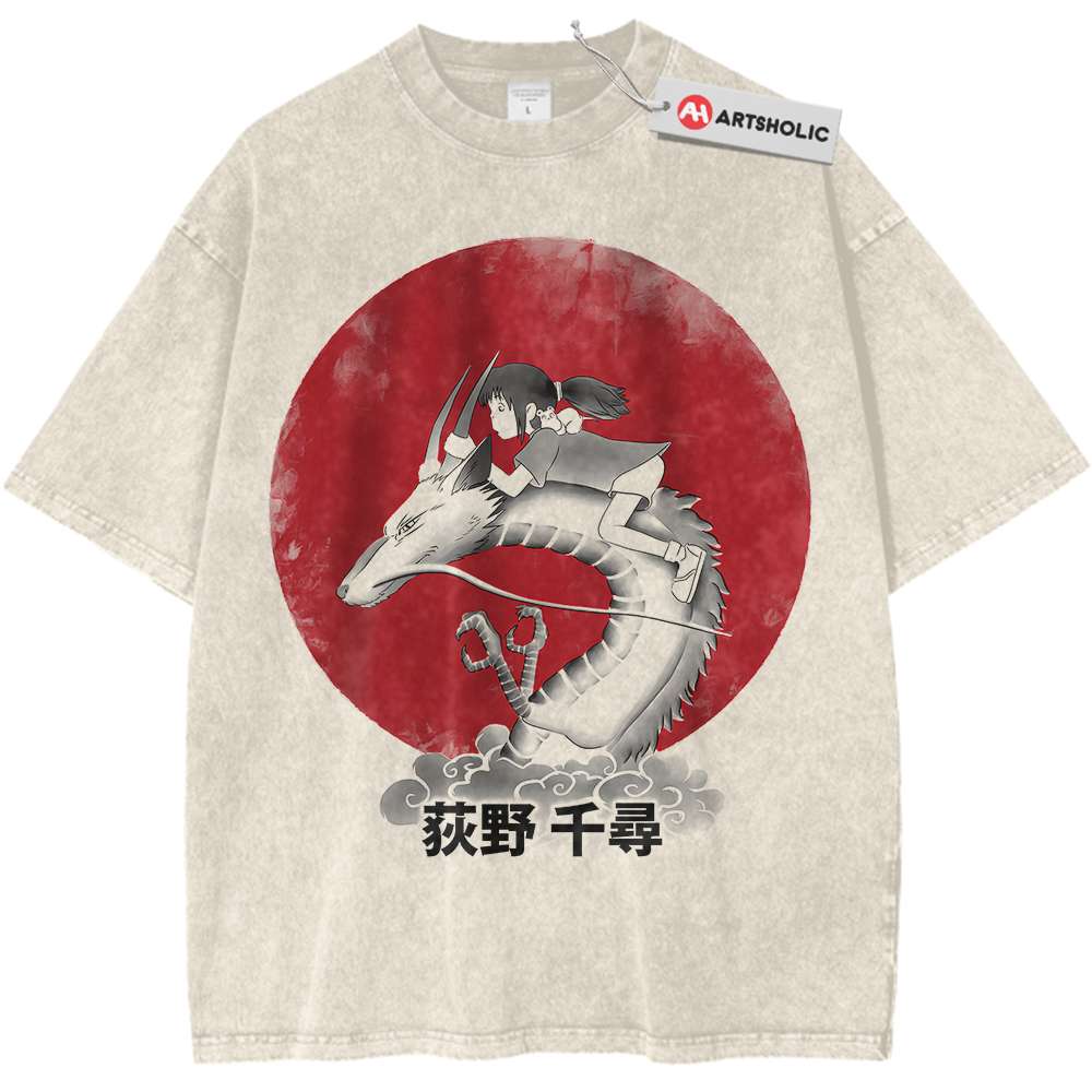 Chihiro and Haku Shirt, Spirited Away Shirt, Studio Ghibli Shirt, Anime Shirt, Vintage Tee