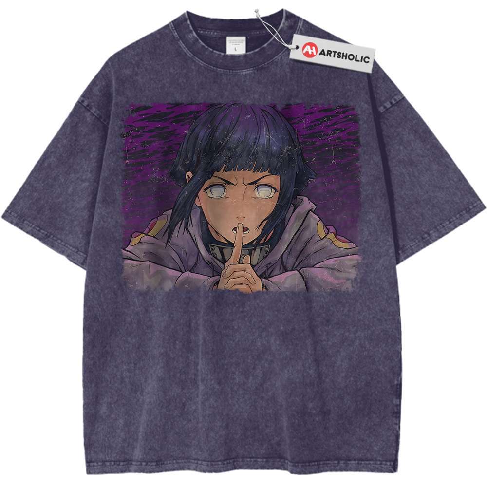 Hinata Hyuga Shirt, Naruto Shirt, Anime Shirt, Vintage Tee