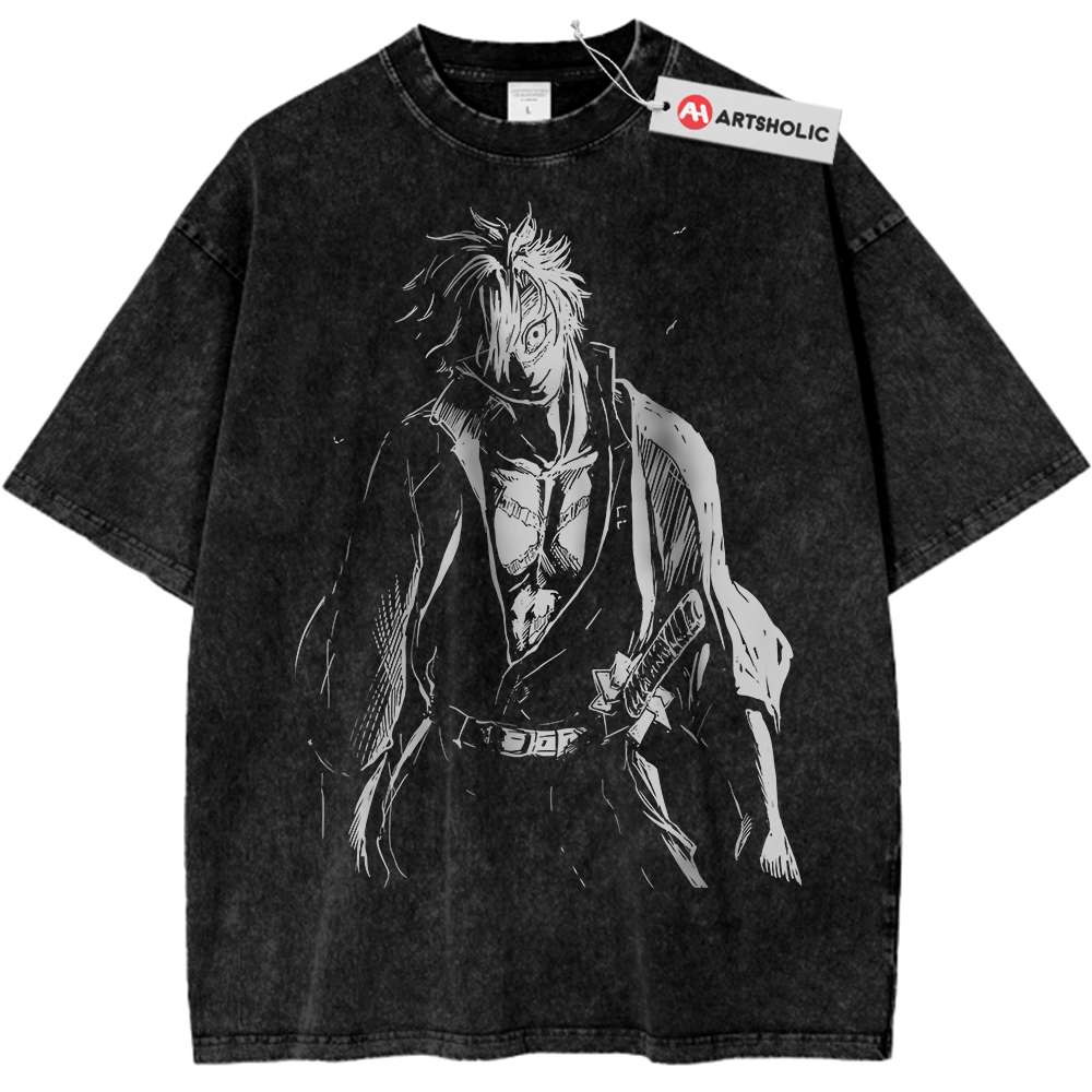 Sanemi Shinazugawa Shirt, Demon Slayer Shirt, Anime Shirt, Vintage Tee