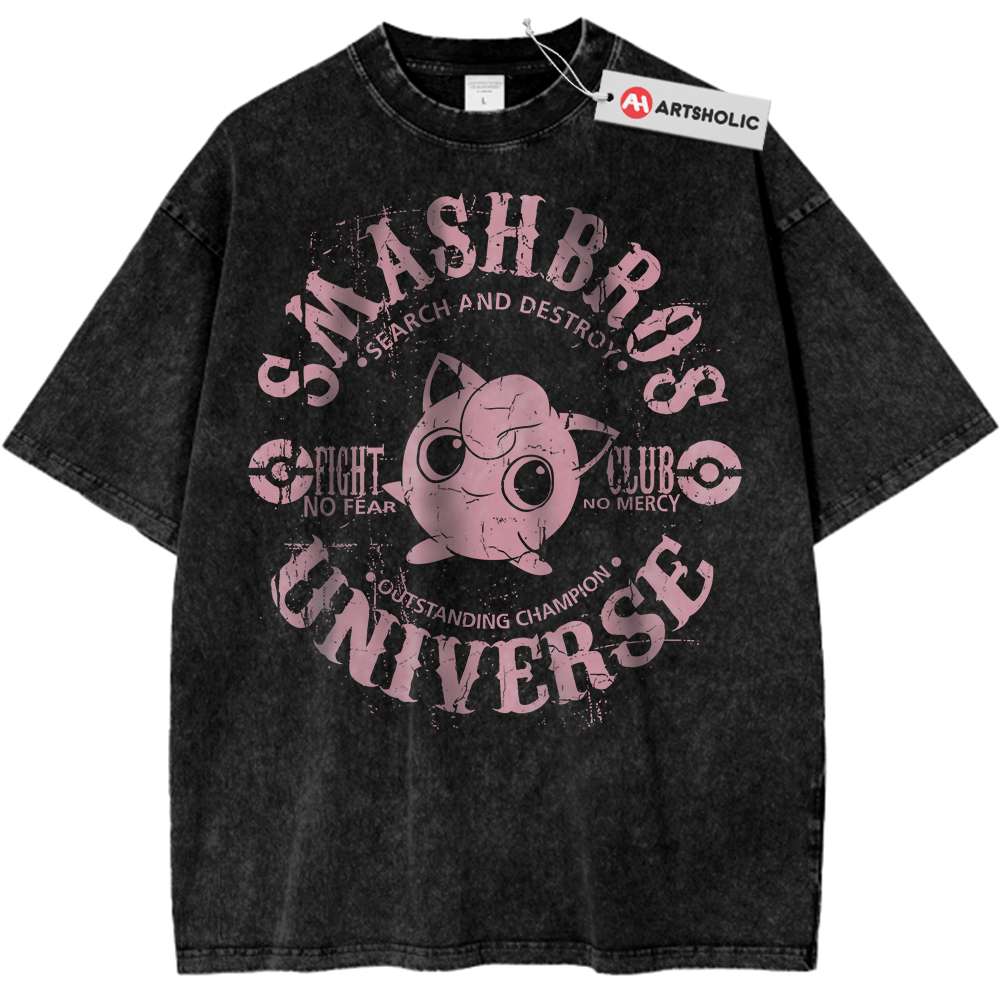 Jigglypuff Shirt, Pokemon Shirt, PKM Shirt, Anime Shirt, Vintage Tee