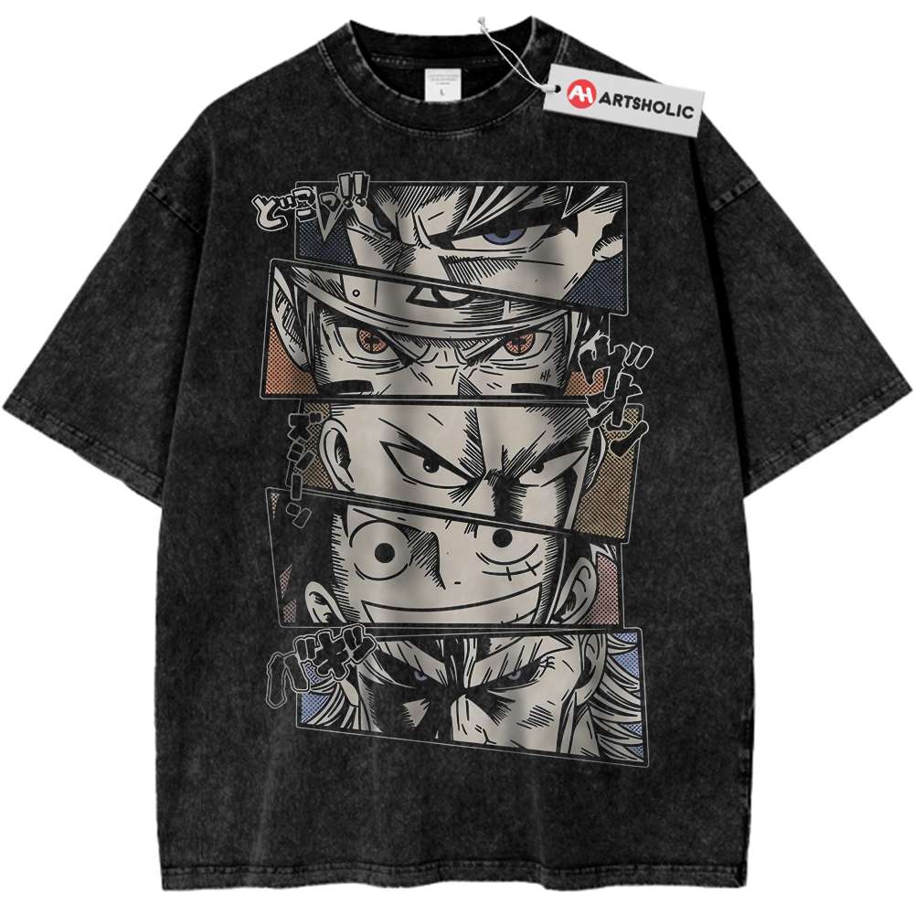 Son Goku Shirt, Naruto Shirt, Luffy Shirt, Saitama Shirt, All Might Shirt, Anime Shirt, Vintage T-Shirt