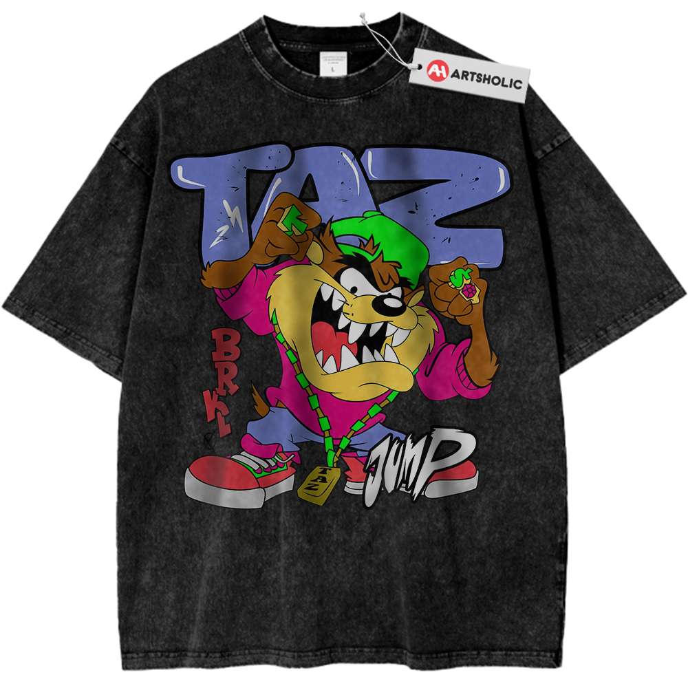 Tasmanian Devil Shirt, Looney Tunes Shirt, Cartoon Shirt, Vintage Tee