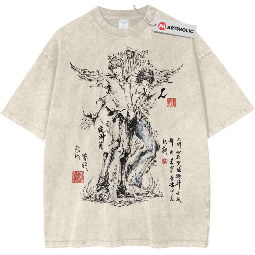Death Note Shirt, Anime Shirt, Vintage Tee