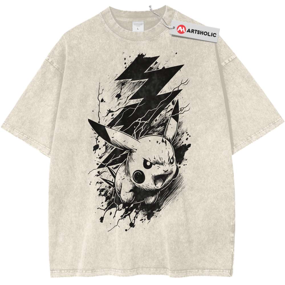 Pikachu Shirt, Pokemon Shirt, PKM Shirt, Anime Shirt, Vintage Tee