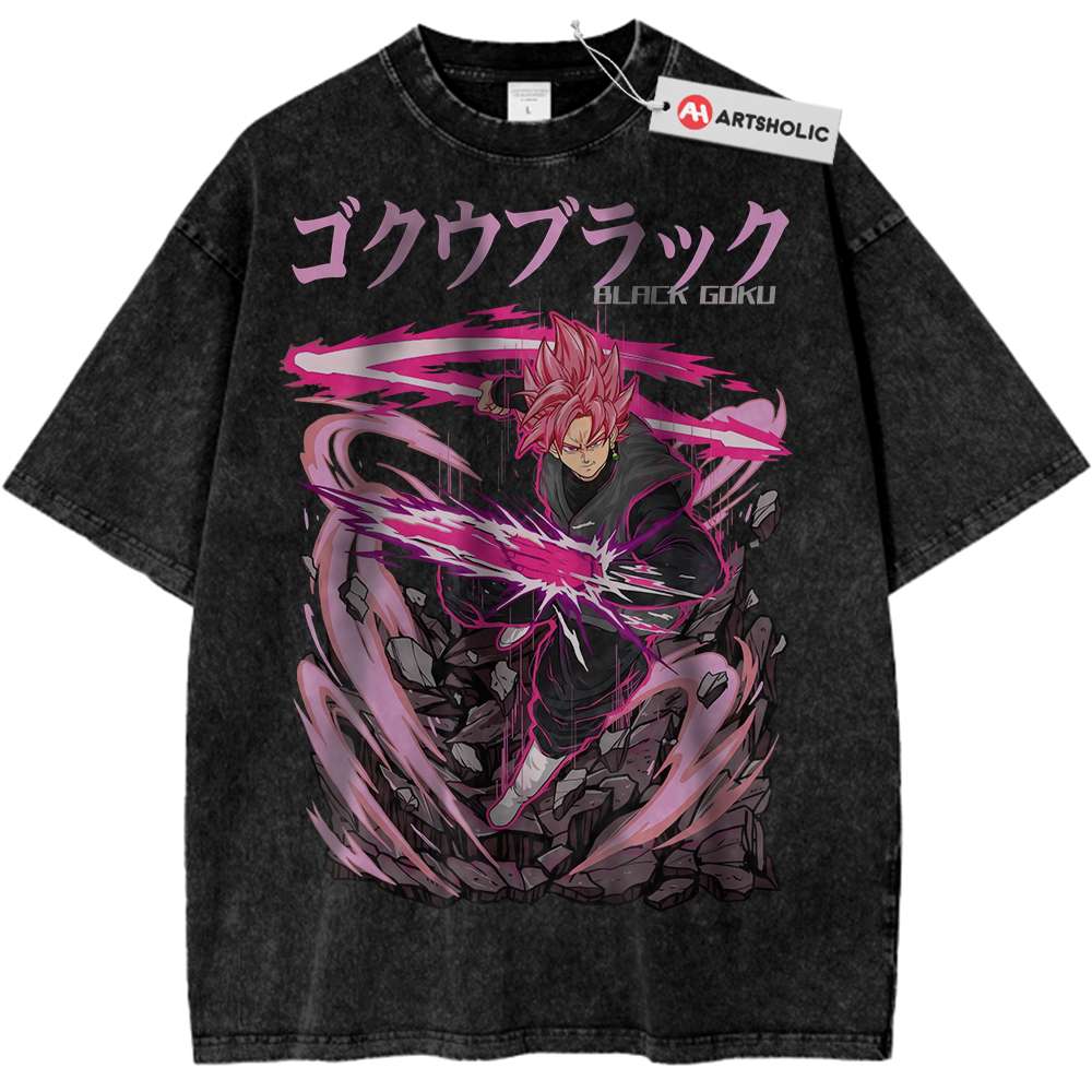 Goku Black Shirt, Dragon Ball Shirt, DBZ Shirt, Anime Shirt, Vintage T-Shirt