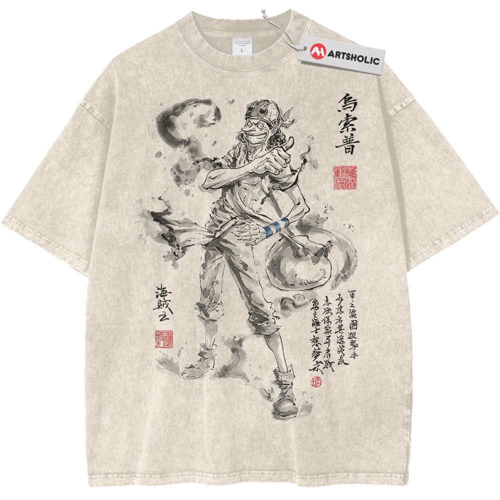 Usopp Shirt, One Piece Shirt, Anime Shirt, Vintage Tee