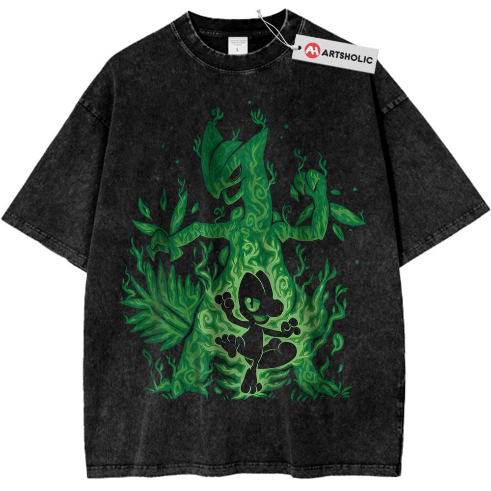 Treecko Shirt, Sceptile Shirt, Pokemon Shirt, PKM Shirt, Anime Shirt, Vintage T-Shirt