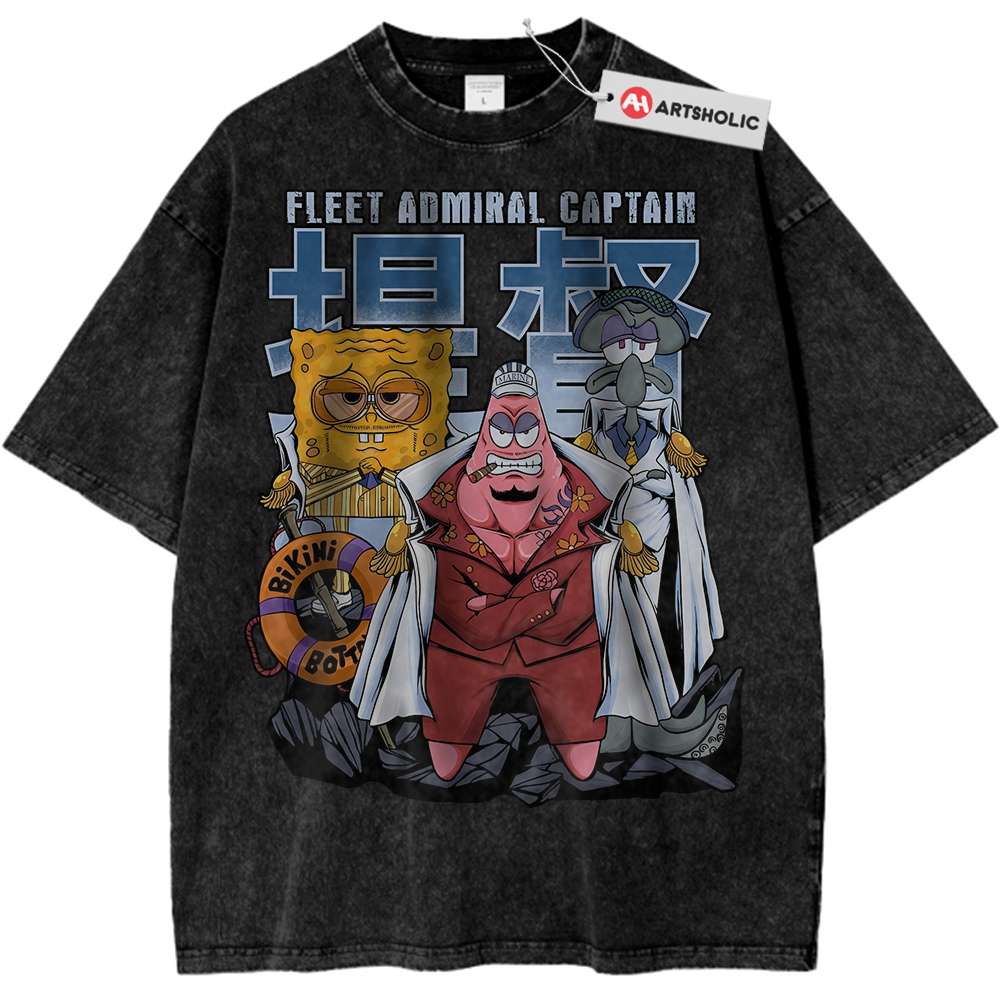 SpongeBob SquarePants Shirt, Animated Shirt, Vintage T-Shirt